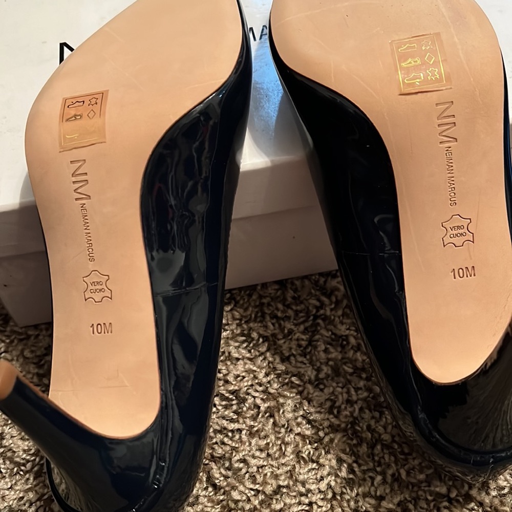 Never Used Neumann Marcus Heels. - image 2